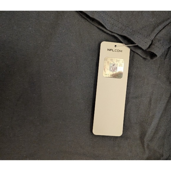 NY Giants Black Long Sleeve T-shirt Men's 2XL, NFL Team Apparel w/ Gray Logo NWT - Picture 7 of 14